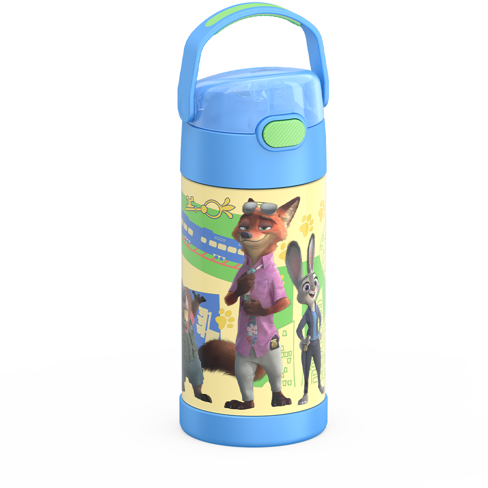 12oz FUNTAINER? WATER BOTTLE DISNEY ZOOTOPIA 2 - Image 7