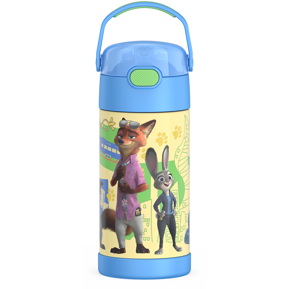 12oz FUNTAINER? WATER BOTTLE DISNEY ZOOTOPIA 2 - Image 6