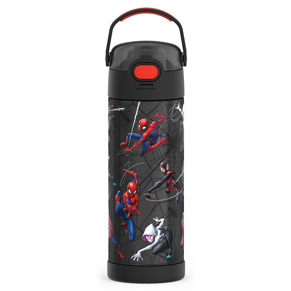 16oz FUNTAINER? WATER BOTTLE SPIDER-MAN