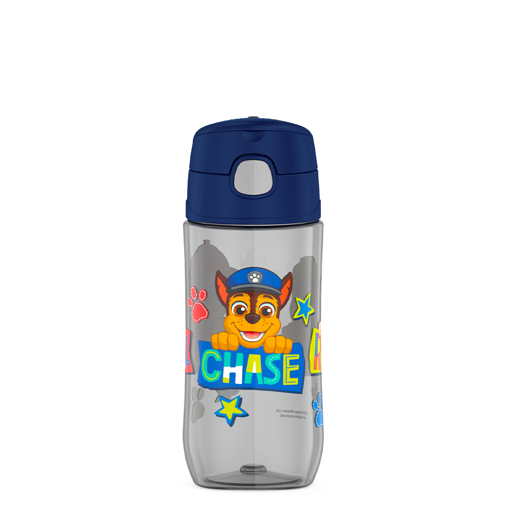 16oz THERMOS? KIDS WATER BOTTLE WITH SPOUT LID PAW PATROL