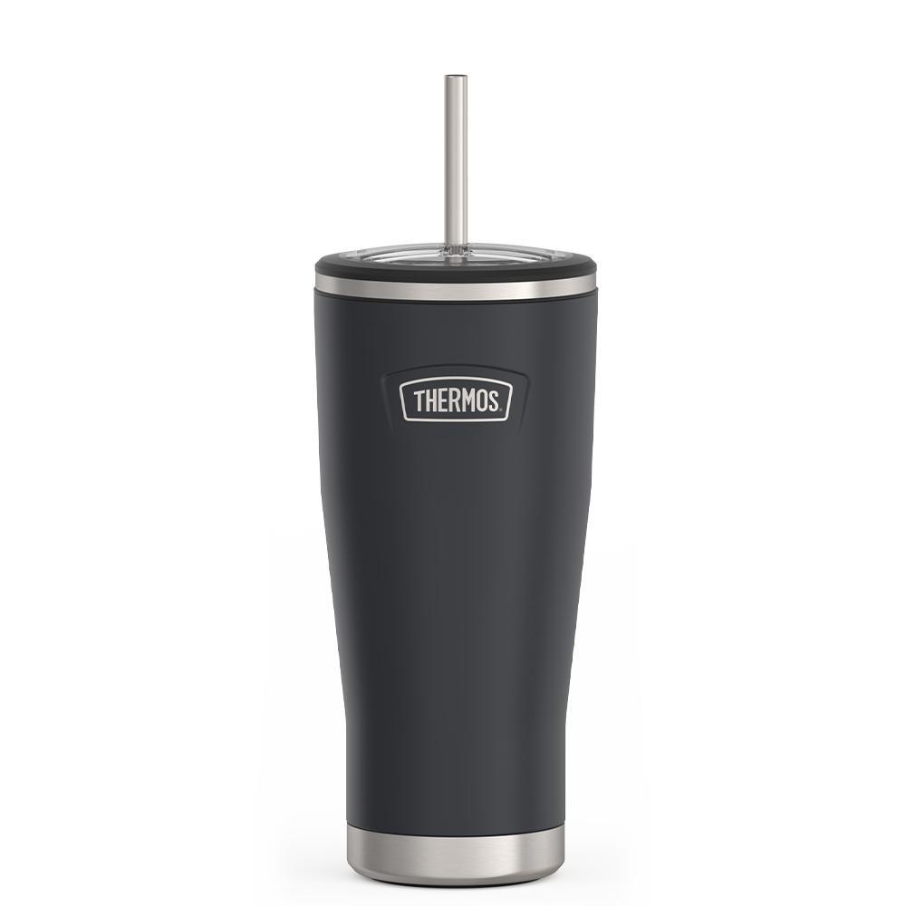 24oz ICON? COLD TUMBLER WITH STRAW - Image 3
