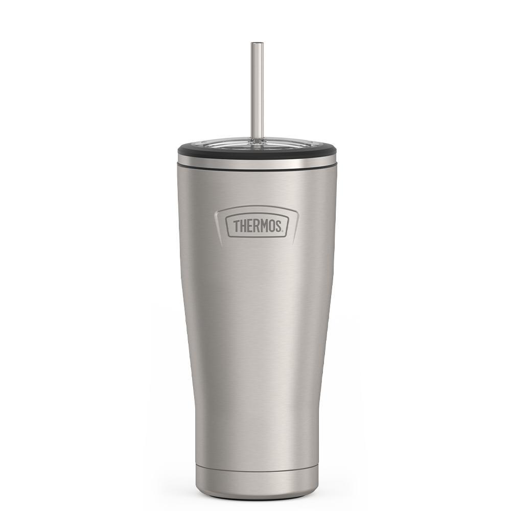 24oz ICON? COLD TUMBLER WITH STRAW - Image 2
