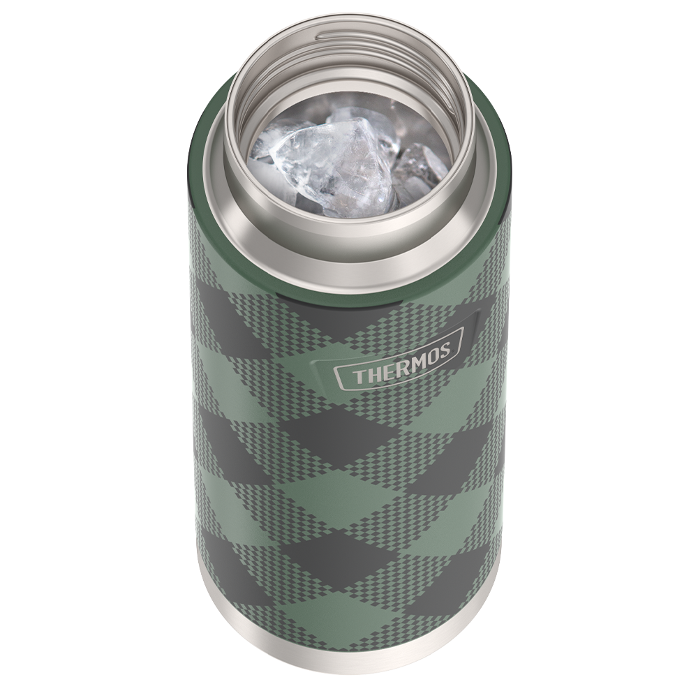 24oz ICON? WATER BOTTLE WITH SPOUT - EVERGREEN CHECK - Image 5