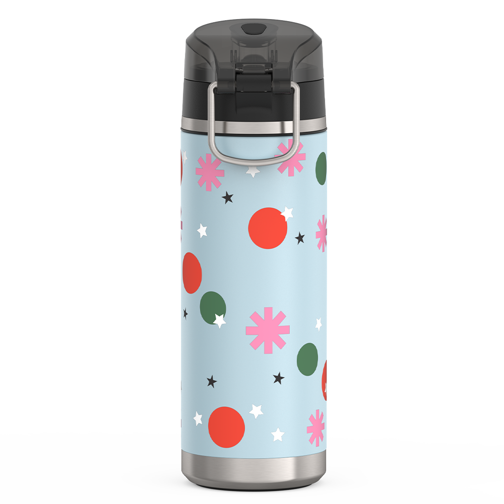 24oz ICON? WATER BOTTLE WITH SPOUT - HOLIDAY SPARKLE - Image 6