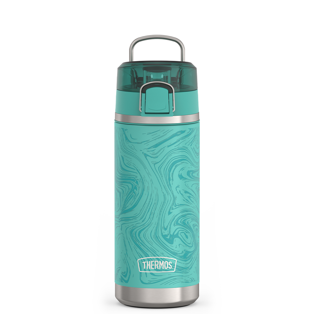 18oz ICON? KIDS WATER BOTTLE WITH SPOUT LID - MARBLE