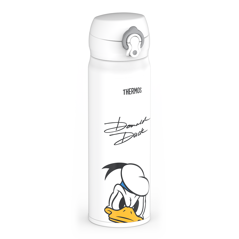 16oz STAINLESS STEEL DIRECT DRINK BOTTLE - DISNEY DONALD DUCK SIGNATURE - Image 3