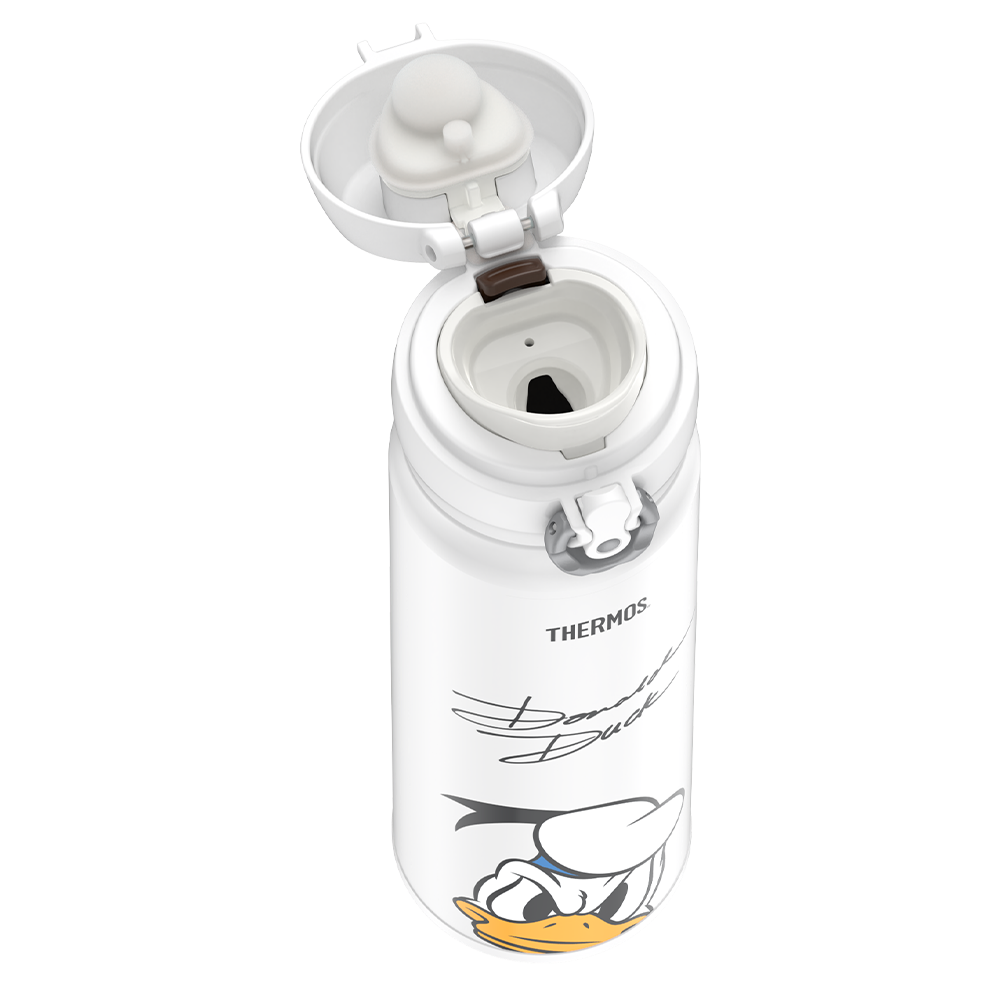 16oz STAINLESS STEEL DIRECT DRINK BOTTLE - DISNEY DONALD DUCK SIGNATURE - Image 6