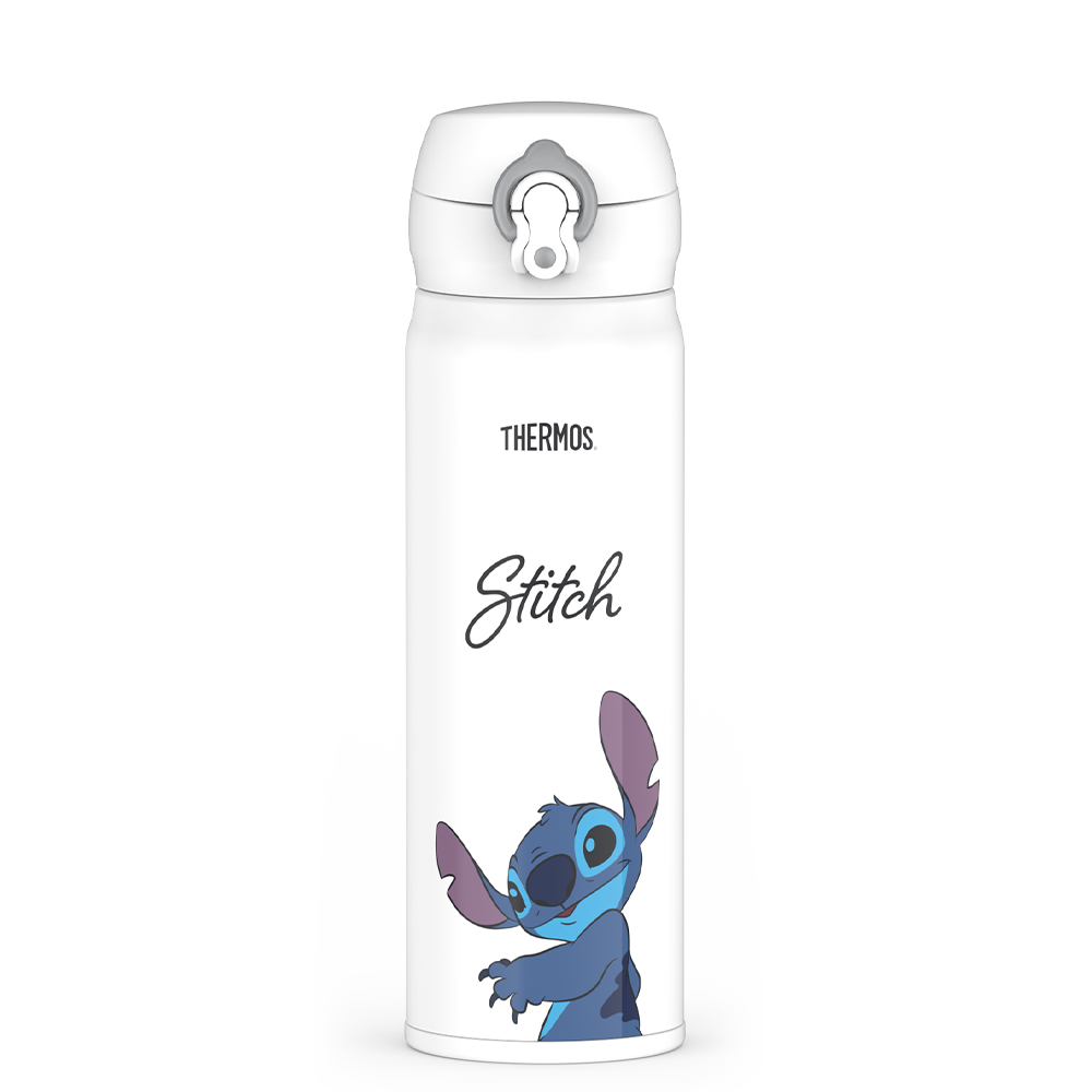 16oz STAINLESS STEEL DIRECT DRINK BOTTLE - DISNEY STITCH SIGNATURE