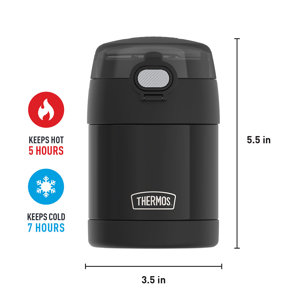 10oz FUNTAINER? FOOD JAR WITH SNACK TOP - Image 26