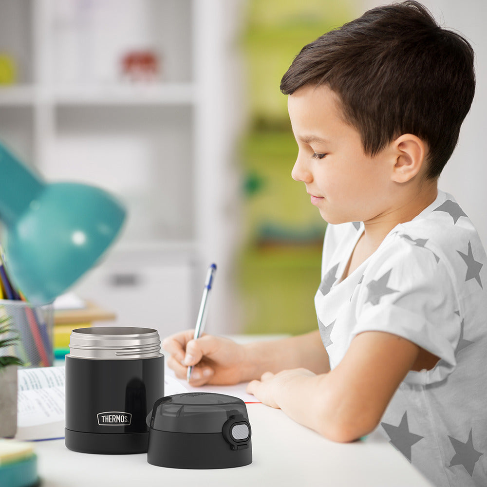 10oz FUNTAINER? FOOD JAR WITH SNACK TOP - Image 10