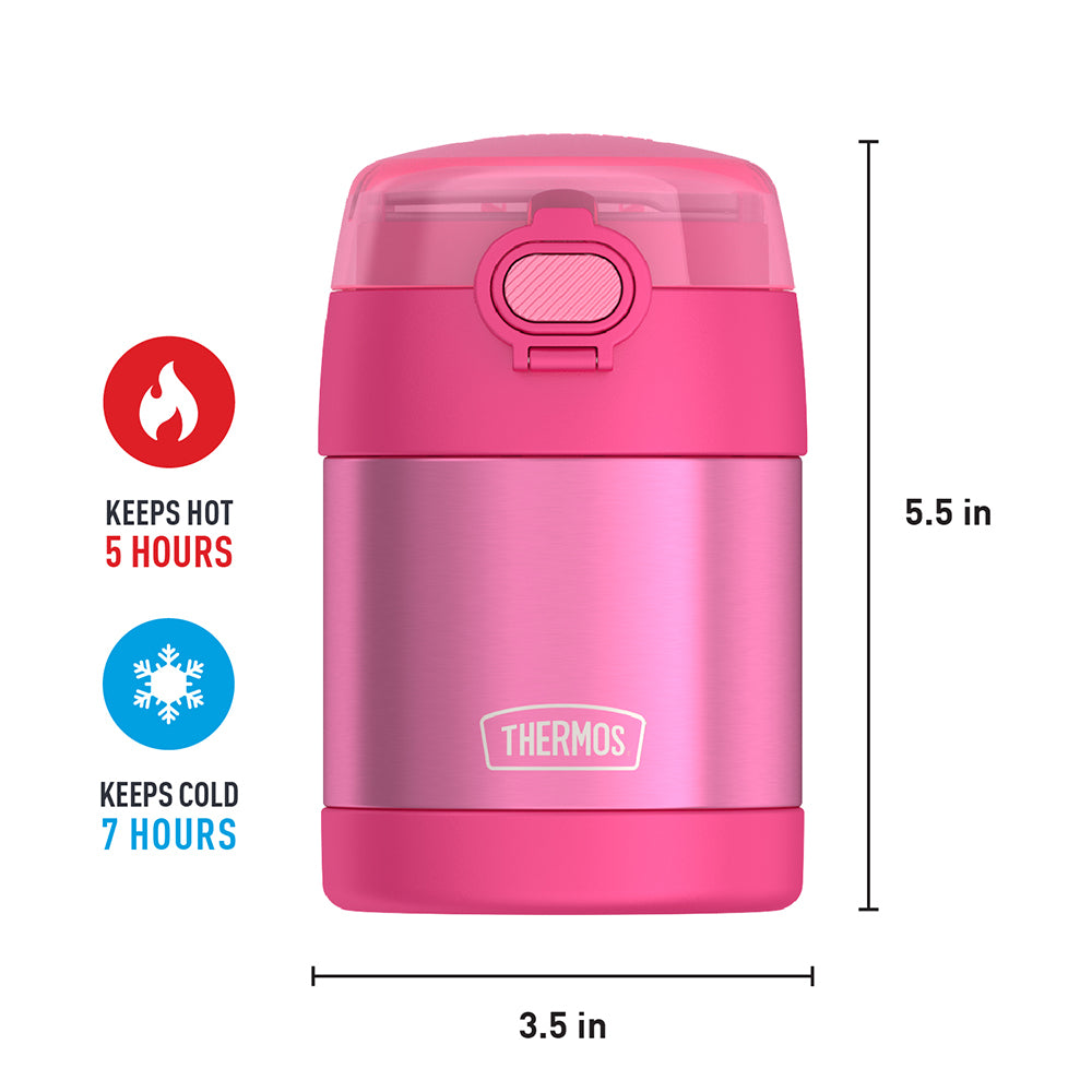 10oz FUNTAINER? FOOD JAR WITH SNACK TOP - Image 12