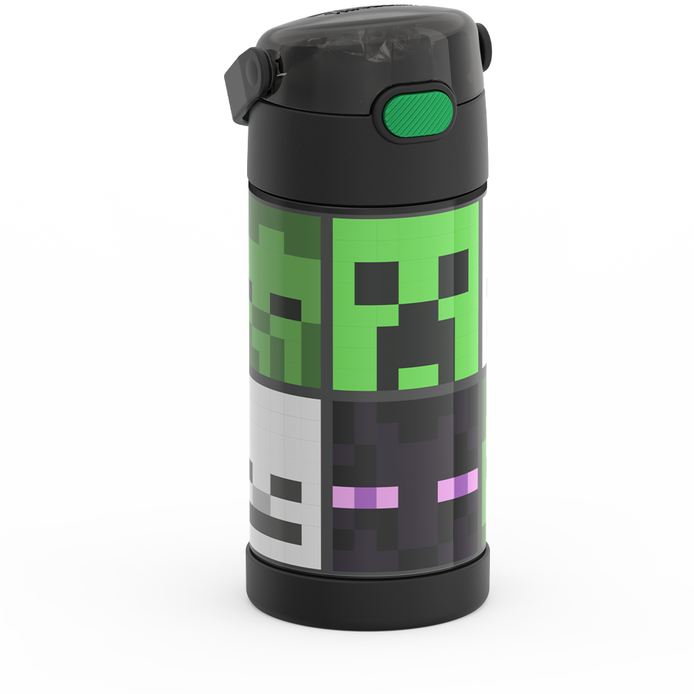 12oz FUNTAINER? WATER BOTTLE MINECRAFT - Image 3