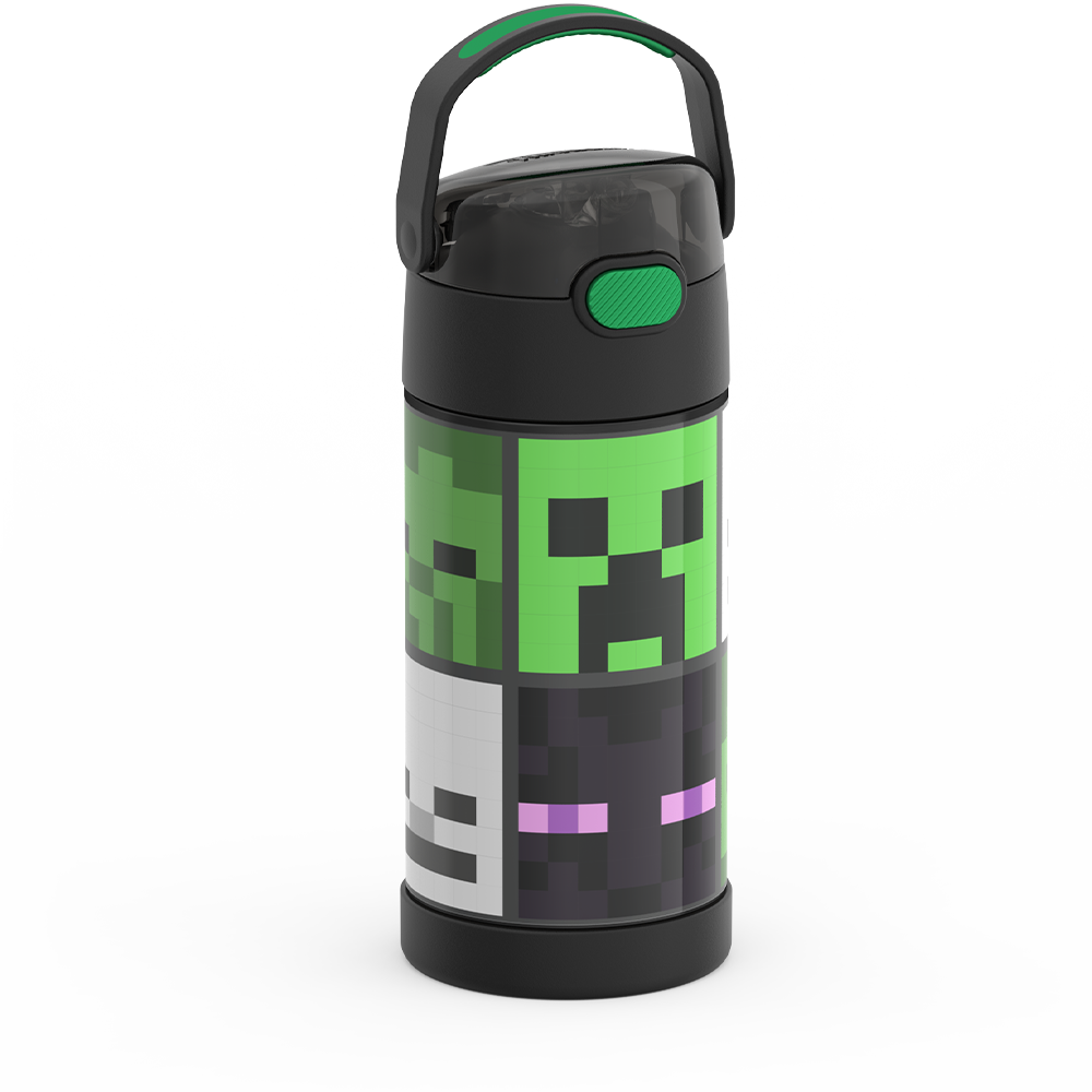 12oz FUNTAINER? WATER BOTTLE MINECRAFT - Image 8
