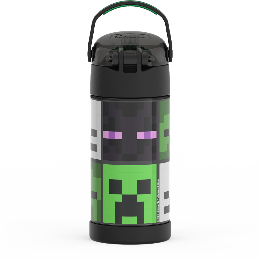 12oz FUNTAINER? WATER BOTTLE MINECRAFT - Image 2