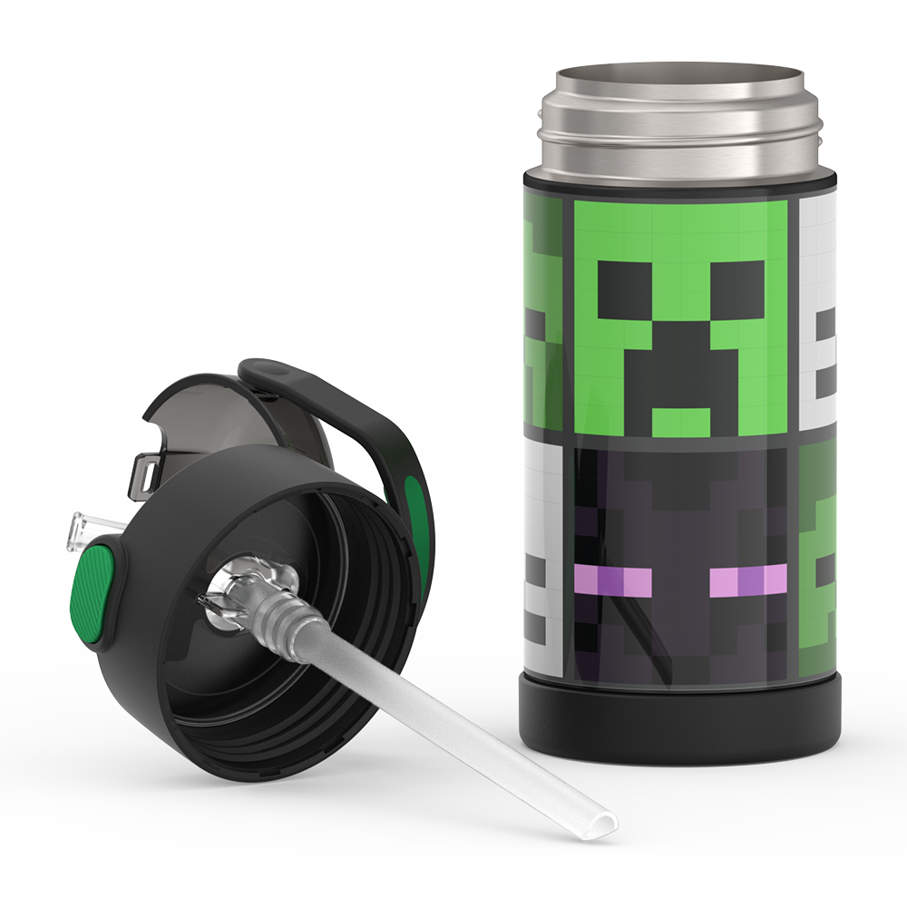 12oz FUNTAINER? WATER BOTTLE MINECRAFT - Image 9