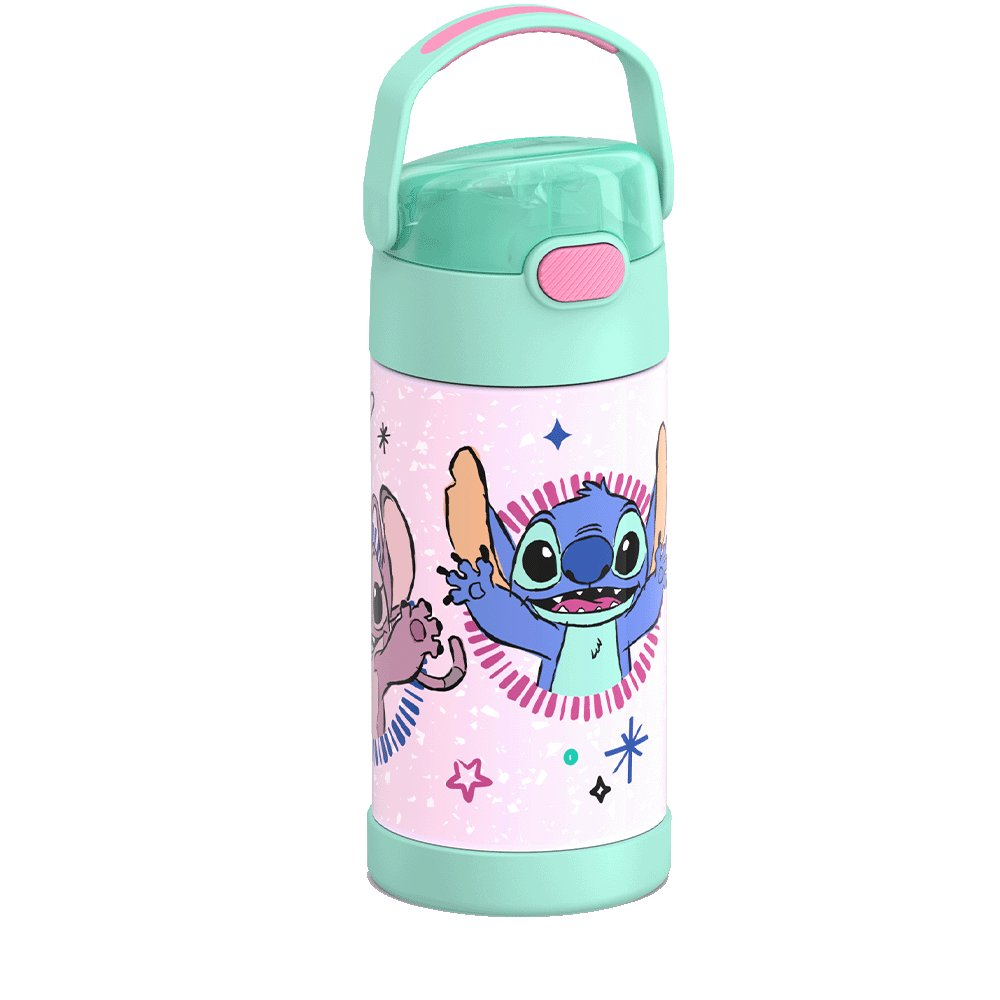 12oz FUNTAINER? WATER BOTTLE DISNEY STITCH - Image 2