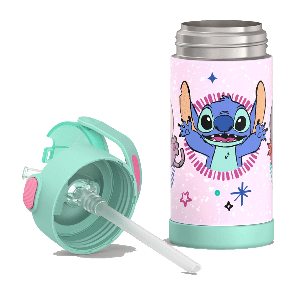 12oz FUNTAINER? WATER BOTTLE DISNEY STITCH - Image 7