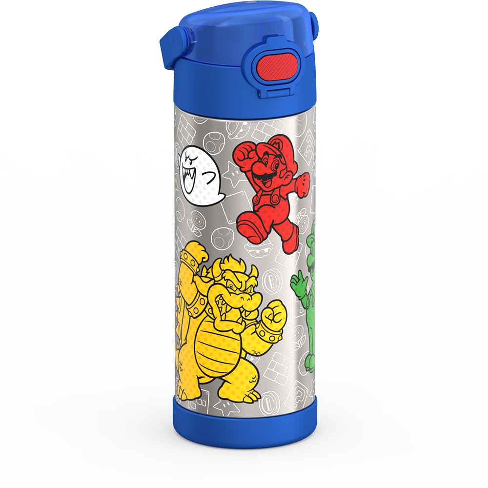 16oz FUNTAINER? WATER BOTTLE MARIO KART? - Image 5