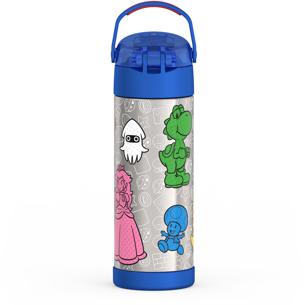 16oz FUNTAINER? WATER BOTTLE MARIO KART? - Image 3